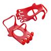 glubbs Weightlifting Gloves (Red, Small) view 1