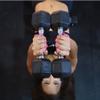 glubbs Weightlifting Gloves (Red, Small) view 2