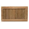 Whitecap Teak Louvered Insert for Cutout, 8 1/8 x 15 view 2