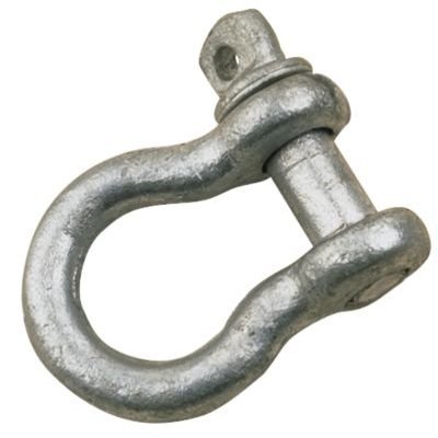 Sea-Dog Line Screw Pin Anchor Shackle - Load Rated, 1in galv anchor shackle wwl 15000#