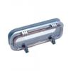 Beckson Self Drain Opening Ports, 4x14x1in wht portlight clr lens view 1