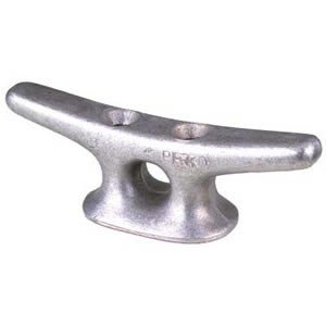 Perko Aluminum Cleat, 10in alu cleat