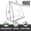 QUICKPLAY Spot Target Soccer Rebounder | Weather-Resistant Rebound Net with Carry Bag | Great for Passing, Receiving, and Trapping Practice | Ideal for Team or Solo Training view 4