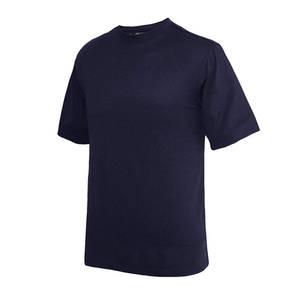 Monterey Club Men's Performance Solid Crew Shirt #1133 (Navy, 2X-Large)