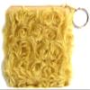 Small Purses, Key Chains, Handmade, Yellow (5241) view 1