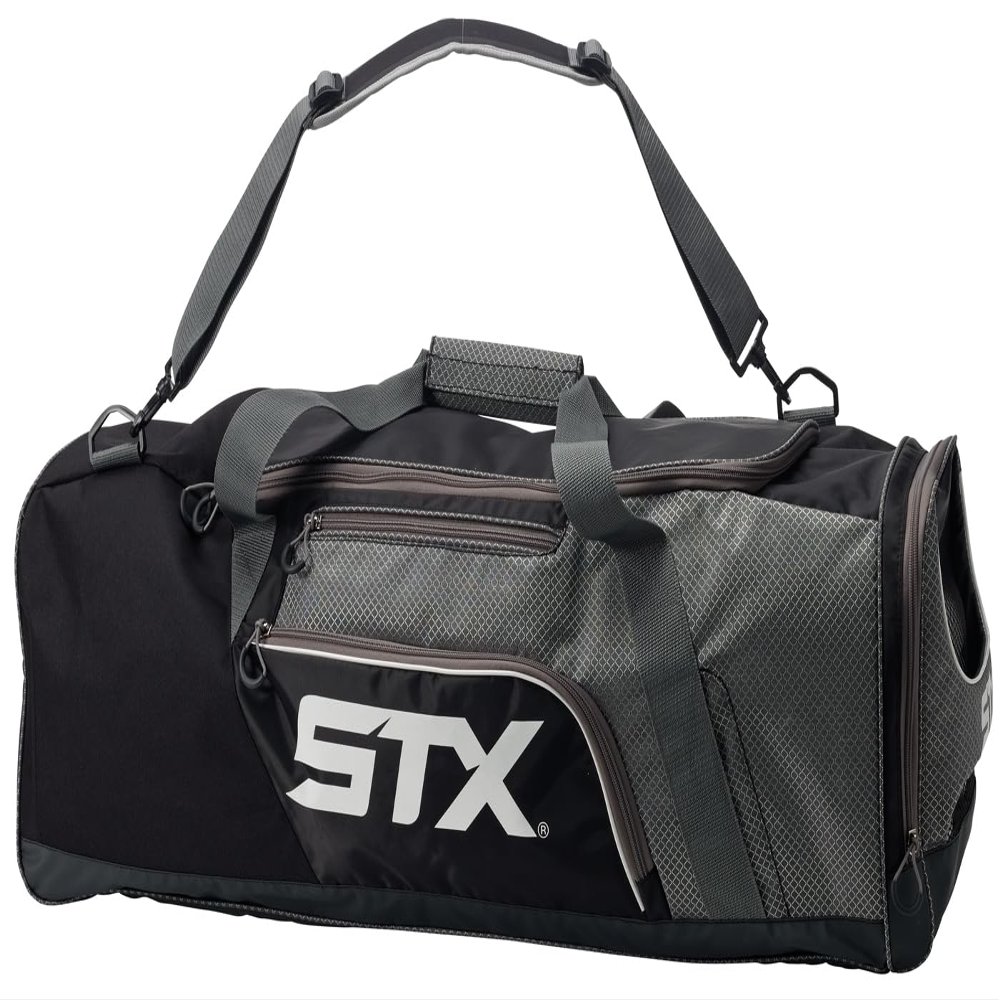 STX Lacrosse Challenger Lacrosse Equipment Bag, Black, 36-Inch