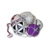 AGORA Soccer Ball Net Carrier Bag (10-12 Balls), White view 2