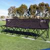 AGORA 6 Seat Folding Bench for Sports Events, Camping, & More - Includes Carrying Bag view 3