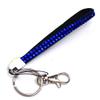 Rhinestone Crystal Bling Wrist Strap Key Chain (Wristlet) (Royal Blue) view 1