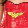 Rubies DC Comics: Wonder Woman Corset Top for Adults, Women's Large view 2