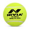 Nivia Heavy Tennis Ball Cricket Ball (Pack of 6), Yellow view 1