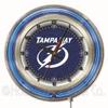 HBS Tampa Bay Lightning 19" Double Neon Wall Clock view 1