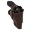 Barsony Brown Leather Gun Concealment Holster for S&W 60; 60LS; 640; 649 Right view 4