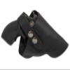 Barsony New Black Leather OWB Holster for &W 325 PD Left view 1