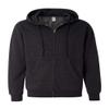 Independent Trading Co. Midweight Hooded Full-Zip Sweatshirt S Charcoal Heather view 1