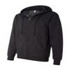 Independent Trading Co. Midweight Hooded Full-Zip Sweatshirt S Charcoal Heather view 2