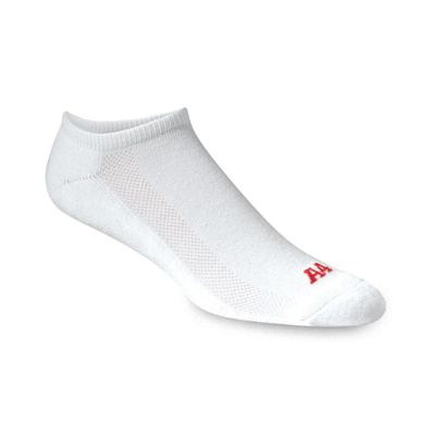 A4 S8001 Performance NoShow Socks - White - M