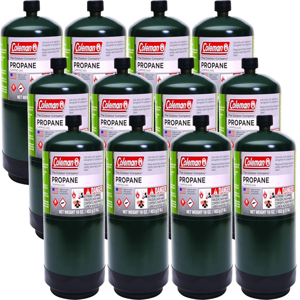 Coleman Propane 16 Oz Camping Cylinder (12 Pk.)