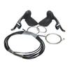 SRAM Force 22 DoubleTap Carbon Fiber & Magnesium Brake and Shift Lever Set - Lightweight, Ergonomic, Adjustable Reach for Road Cycling, Dual Cable Routing, Compatible with 11-Speed Drivetrains view 1