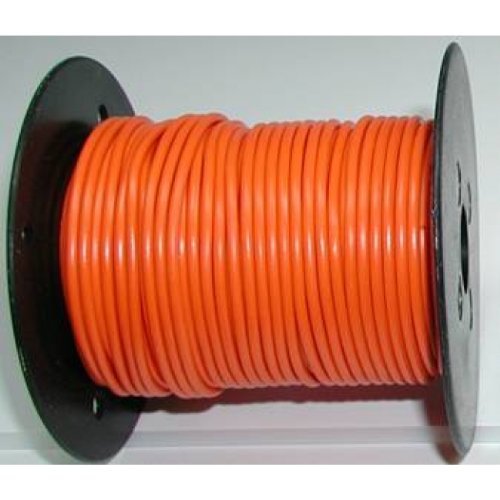 14 AWG Tinned Marine Primary Wire, Orange, 1000 Feet