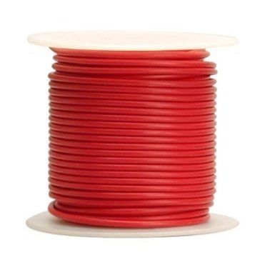 10 AWG Tinned Marine Primary Wire, Red, 1000 Feet