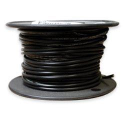 10 AWG Tinned Marine Primary Wire, Black, 1000 Feet
