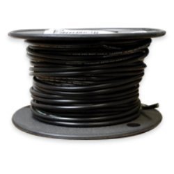 10 AWG Tinned Marine Primary Wire, Black, 1000 Feet