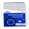 Salzmann Spoke Reflectors for Bicycles | High Visibility| Made with 3M Scotchlite | 36 Pieces view 1