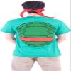 TEENAGE MUTANT NINJA Turtles Costume Green T-Shirt with Eye Mask, Perfect for Halloween Cosplay view 2