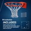 Goalsetter Single Ring Static Basketball Rim Includes Mounting Hardware and Nylon Net view 4