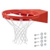 Goalsetter Double Ring Static Basketball Rim Includes Mounting Hardware and Nylon Net,Orange view 1