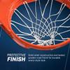 Goalsetter Double Ring Static Basketball Rim Includes Mounting Hardware and Nylon Net,Orange view 4
