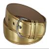 188 Women's Belts Ladies Fashion Skinny Soft Dress Casual Leather Belt 1-1/8" (30mm) wide (Gold, XL) view 1