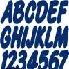 STIFFIE Whip-One Navy 3" Alpha-Numeric Registration Identification Numbers Stickers Decals for Boats & Personal Watercraft view 1