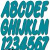 STIFFIE Whip-One Aqua 3" Alpha-Numeric Registration Identification Numbers Stickers Decals for Boats & Personal Watercraft view 1