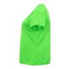 Badger 2162 B-Core Girl's V-Neck T-Shirt, Lime, X-Small view 2