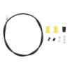 Shimano SM-BH90 Hose for Zee M640 - Black, Rear view 1