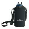 Ferrino Neo Drink Bottle Coated With Shoulder Strap, Black, 1 Litres view 1