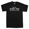 STUFF WITH ATTITUDE ITS A Blondie Thing...You WouldnT Understand Black T Shirt (3T Toddler) view 1