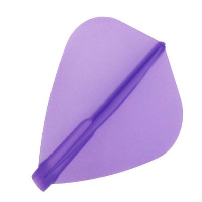 Fit Flight Cosmo Darts 6 Pack Kite Dart Flight (Purple)