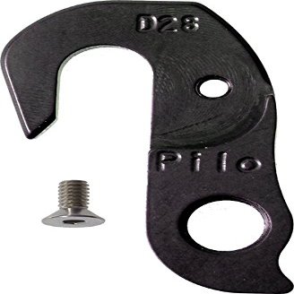 Pilo D28 Derailleur Hanger for Schwinn Mesa Moab Homegrown Rocket, Falcon, Claud-Butler, Optima, Shogun, Massi Bikes