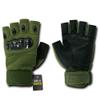 Rapdom Tactical Half Finger Knuckle Glove,Olive Drab, X-Large view 2