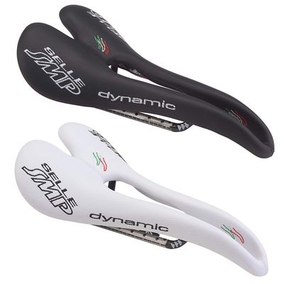 Cicli Bonin Unisex Adult SMP 4Bike CRB Dynamic Saddles - White, One Size