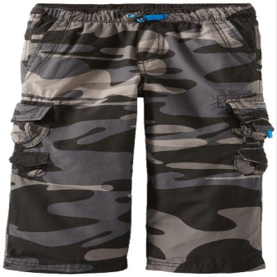 Unionbay Little Boys' Brooks 360 Cargo Camo Pant Toddler, Coal, 4