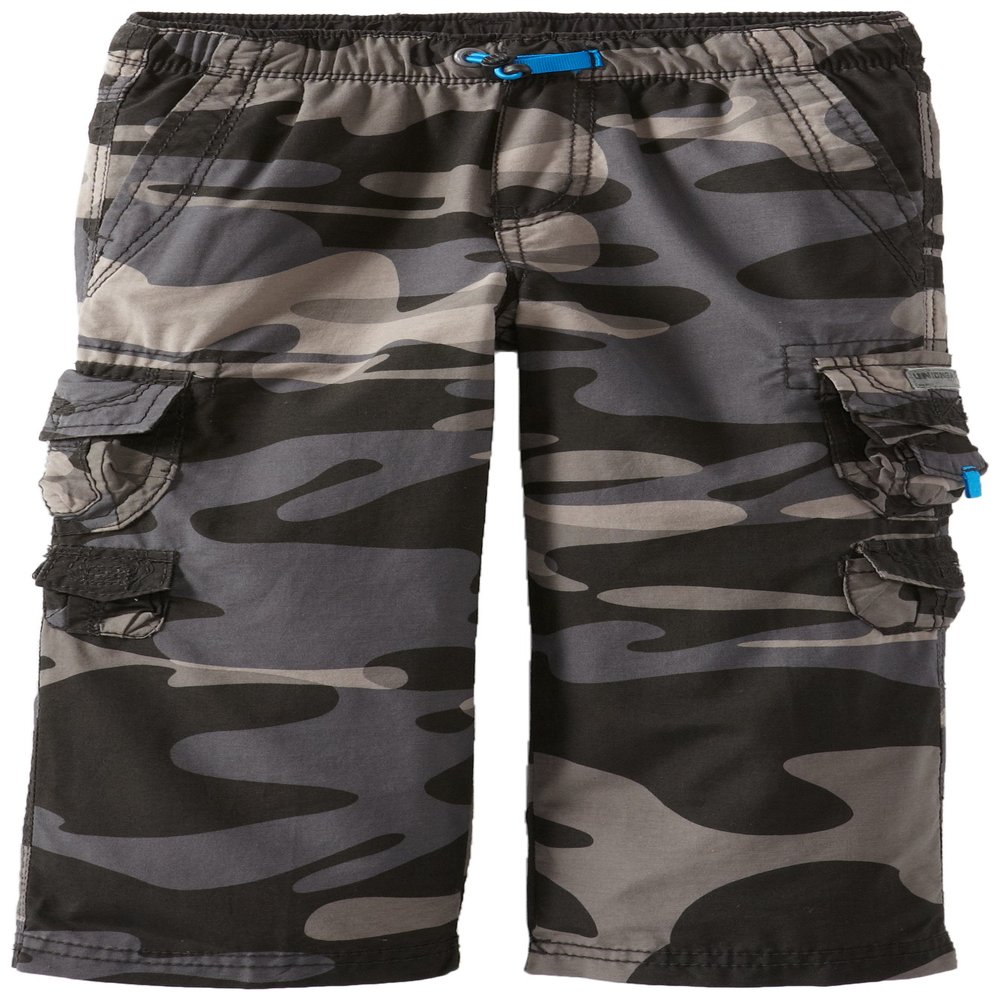 Unionbay Little Boys' Brooks 360 Cargo Camo Pant Toddler, Coal, 4