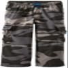 Unionbay Little Boys' Brooks 360 Cargo Camo Pant Toddler, Coal, 4 view 1
