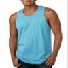 Next Level Men's Jersey Tank - Tahiti Blue - XL view 1