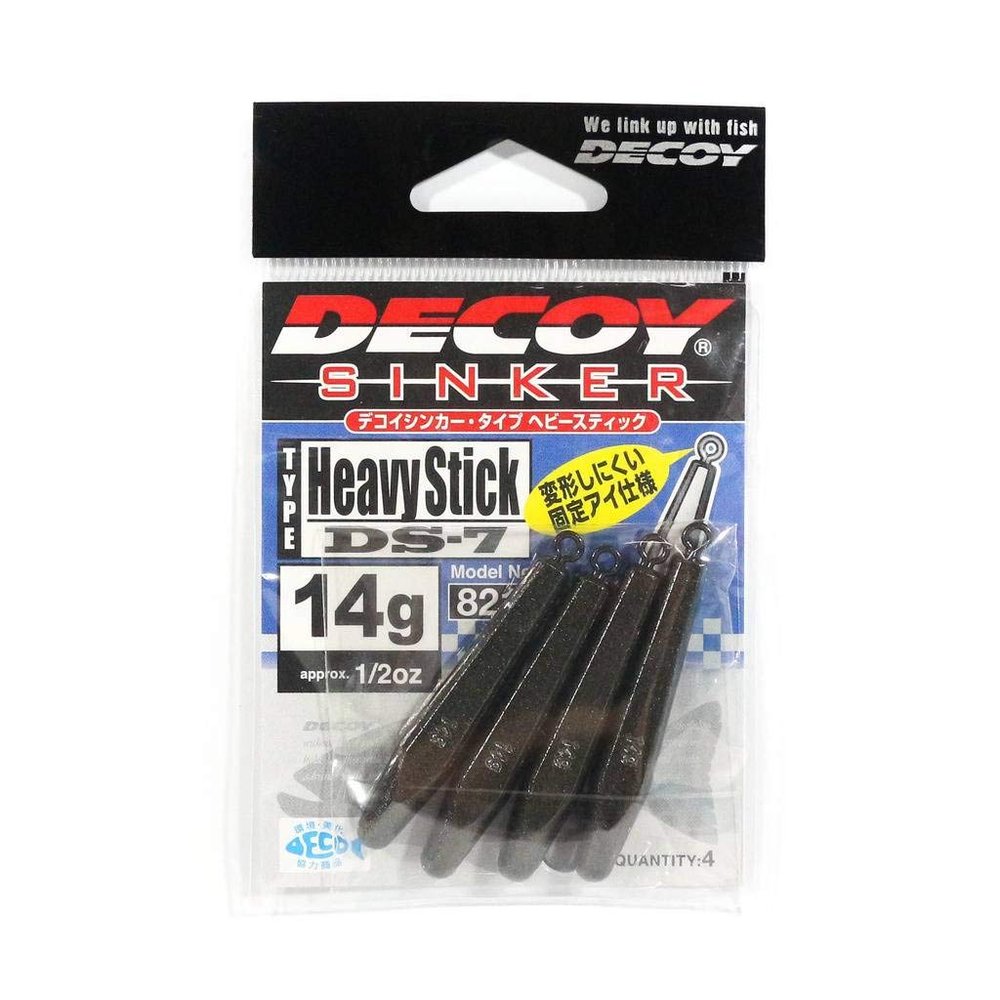 Katsuichi DS-7 Decoy Sinker Type Heavy Stick 0.5 oz (14 g)