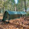 DD Hammocks - DD Tarp S - Olive Green (9ft x 5ft) - 100% Waterproof Lightweight Compact & Multifunctional Rainfly Tarp Tent Bivvi Day Shelter for Camping Backpacking Bikepacking Adventure & Hiking view 3