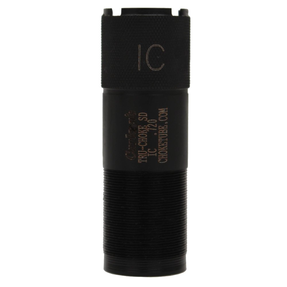 Carlsons Choke Tubes 12 Gauge for Tru-Choke [ Improved Cylinder | 0.720 Diameter ] Blued Steel | Small Diameter Blued Sporting Clays Choke Tube | Made in USA